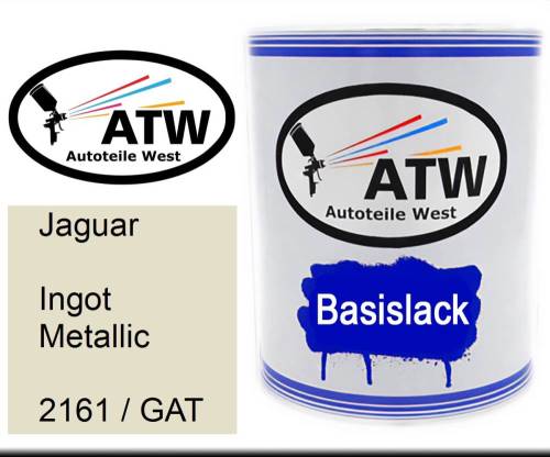 Jaguar, Ingot Metallic, 2161 / GAT: 1L Lackdose, von ATW Autoteile West.